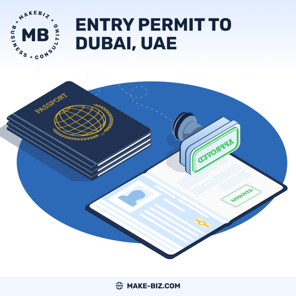 Entry permit to Dubai, UAE – Makebiz