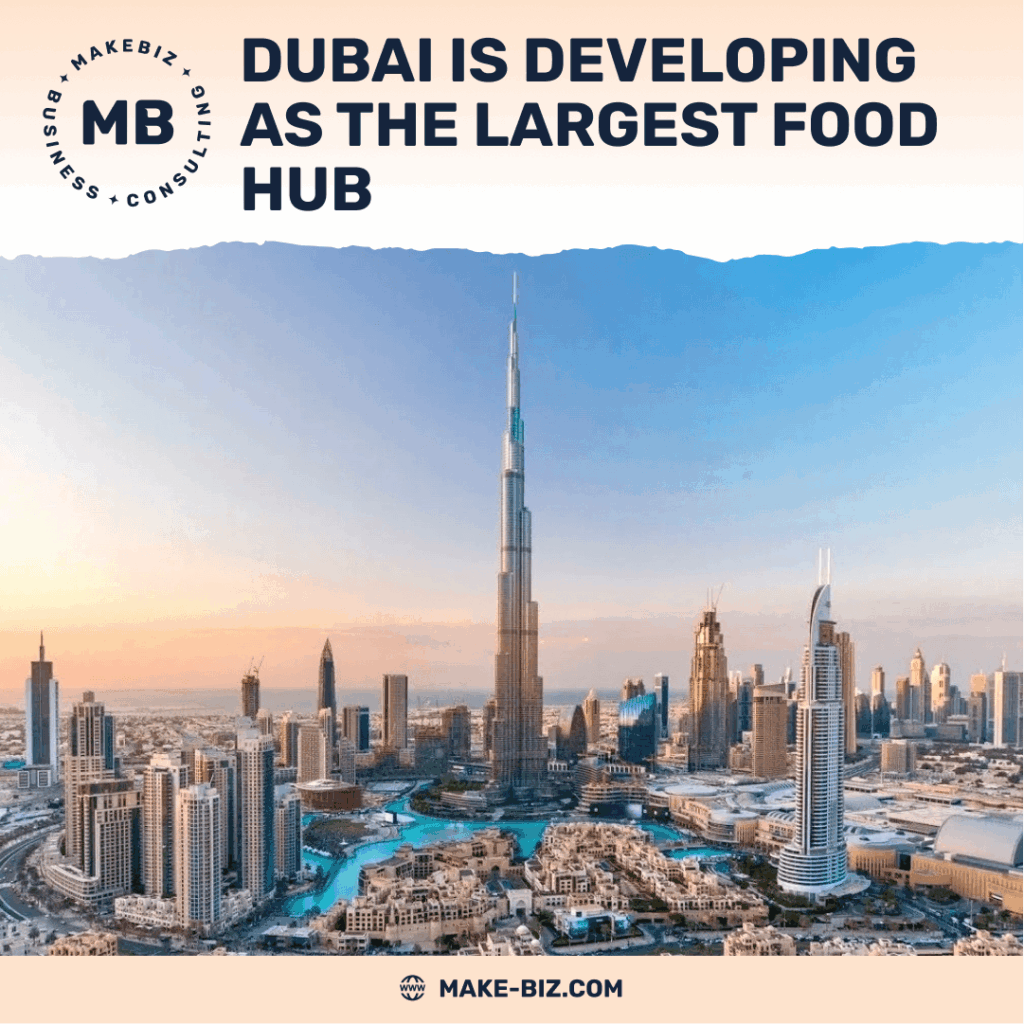 Dubai is developing as the largest food hub - Makebiz
