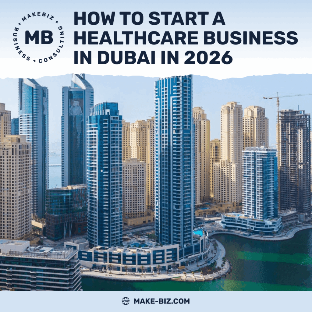 How to Start a healthcare business in Dubai in 2026 - Makebiz