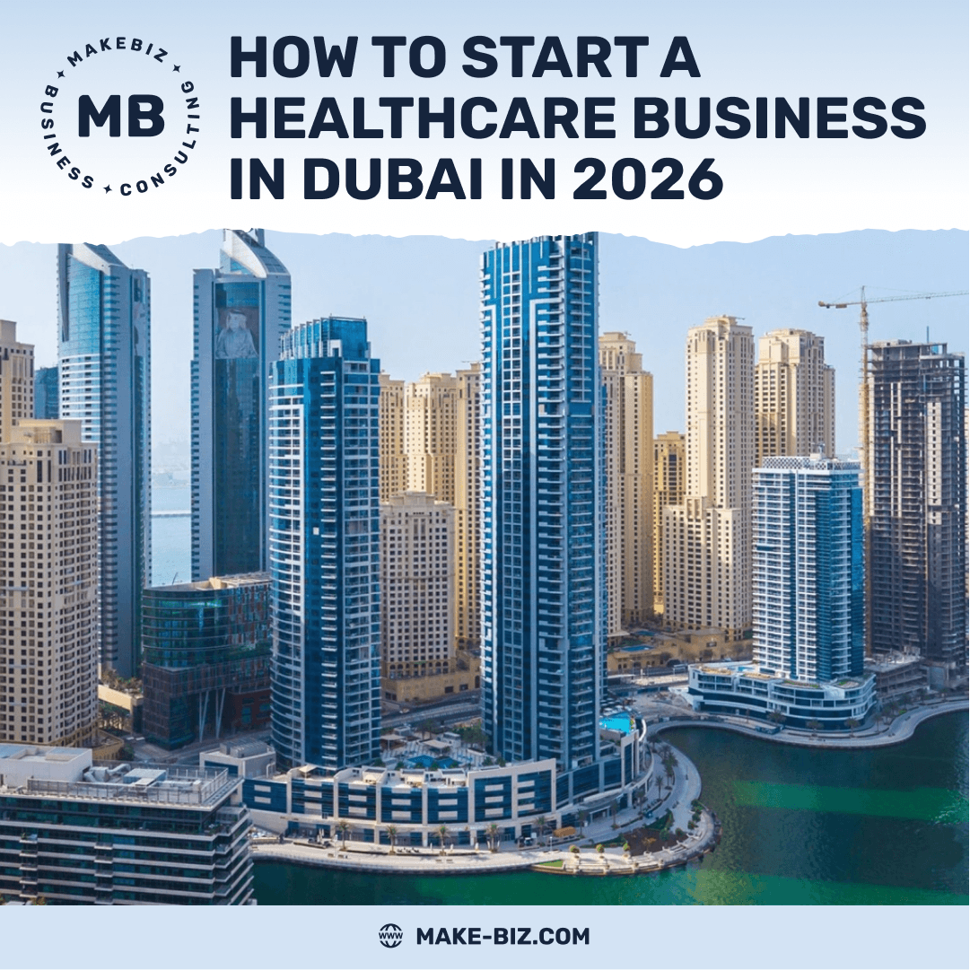How to Start a healthcare business in Dubai in 2026 - Makebiz