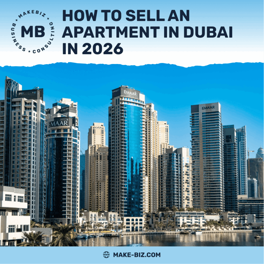 How to sell an apartment in Dubai in 2026 - Makebiz